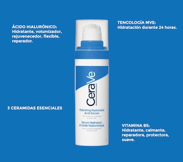 Foto 4 | Kit Cerave Facial Hidratante Y Limpiador - Control De Brillo Y Humedad, Con Ácido Hialurónico