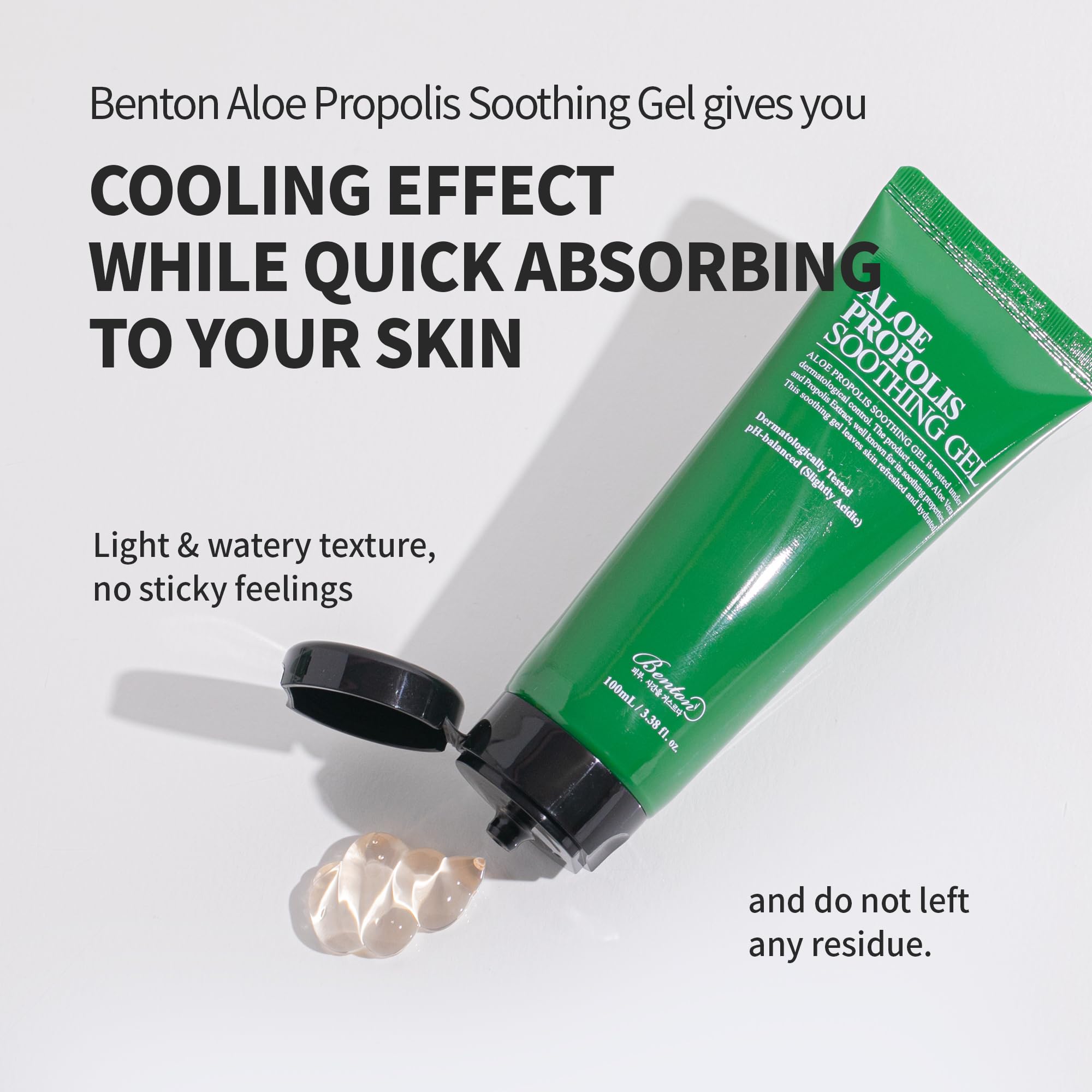 Foto 6 pulgar | Gel De Aloe Vera Benton Gel Calmante De Aloe Y Propóleo 100 Ml - Venta Internacional.