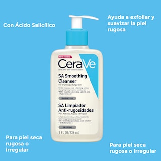 Foto 2 | Kit Cerave Anti-rugosidades: Limpiador Y Crema Alisadora Con Ácido Salicílico Y Ceramidas