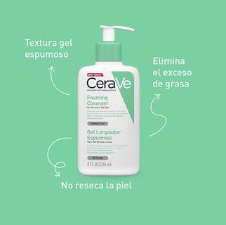 Foto 4 | Kit Skincare Cerave: Limpiador Espumoso 236ml Y Crema Hidratante 170ml Para Piel Normal Y Grasa