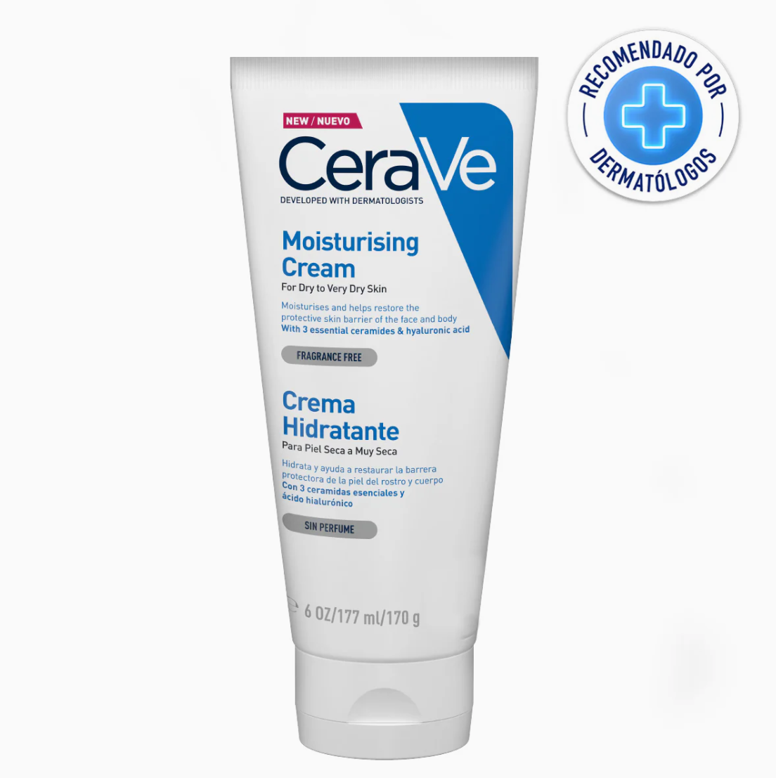 Foto 6 pulgar | Kit Skincare Cerave: Limpiador Espumoso 236ml Y Crema Hidratante 170ml Para Piel Normal Y Grasa
