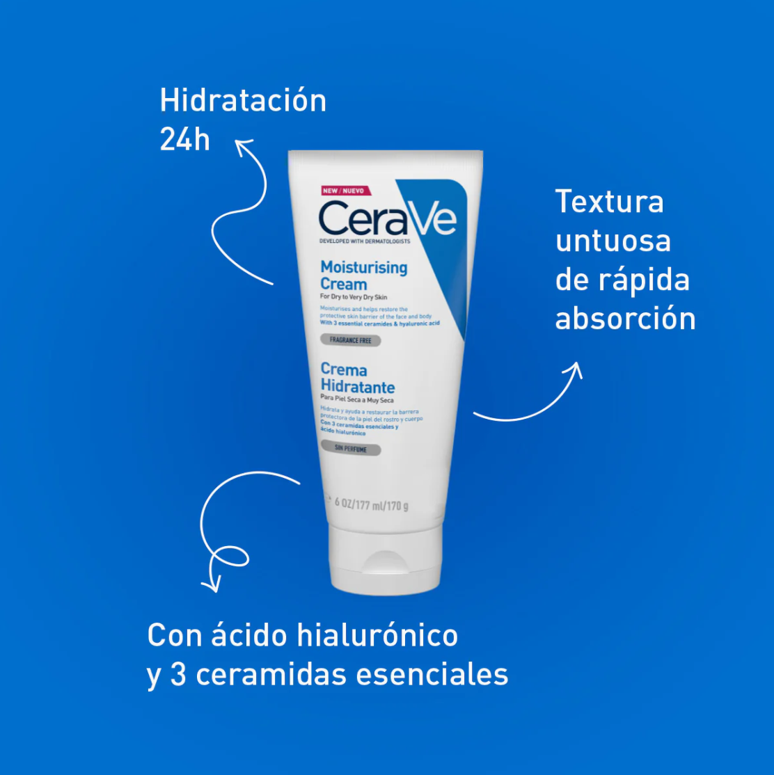 Foto 7 pulgar | Kit Skincare Cerave: Limpiador Espumoso 236ml Y Crema Hidratante 170ml Para Piel Normal Y Grasa