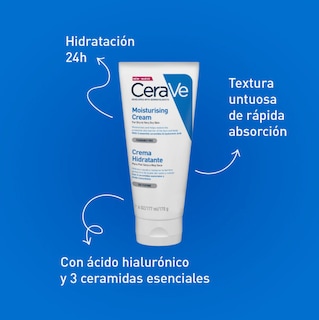 Foto 6 | Kit Skincare Cerave: Limpiador Espumoso 236ml Y Crema Hidratante 170ml Para Piel Normal Y Grasa
