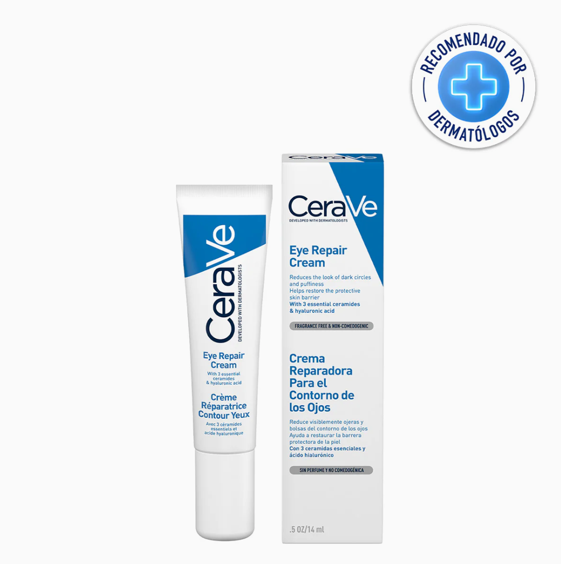 Foto 5 pulgar | Kit Hidratante Cerave Para Piel Seca: Limpiador Facial, Crema Contorno De Ojos Y Loción Hidratante