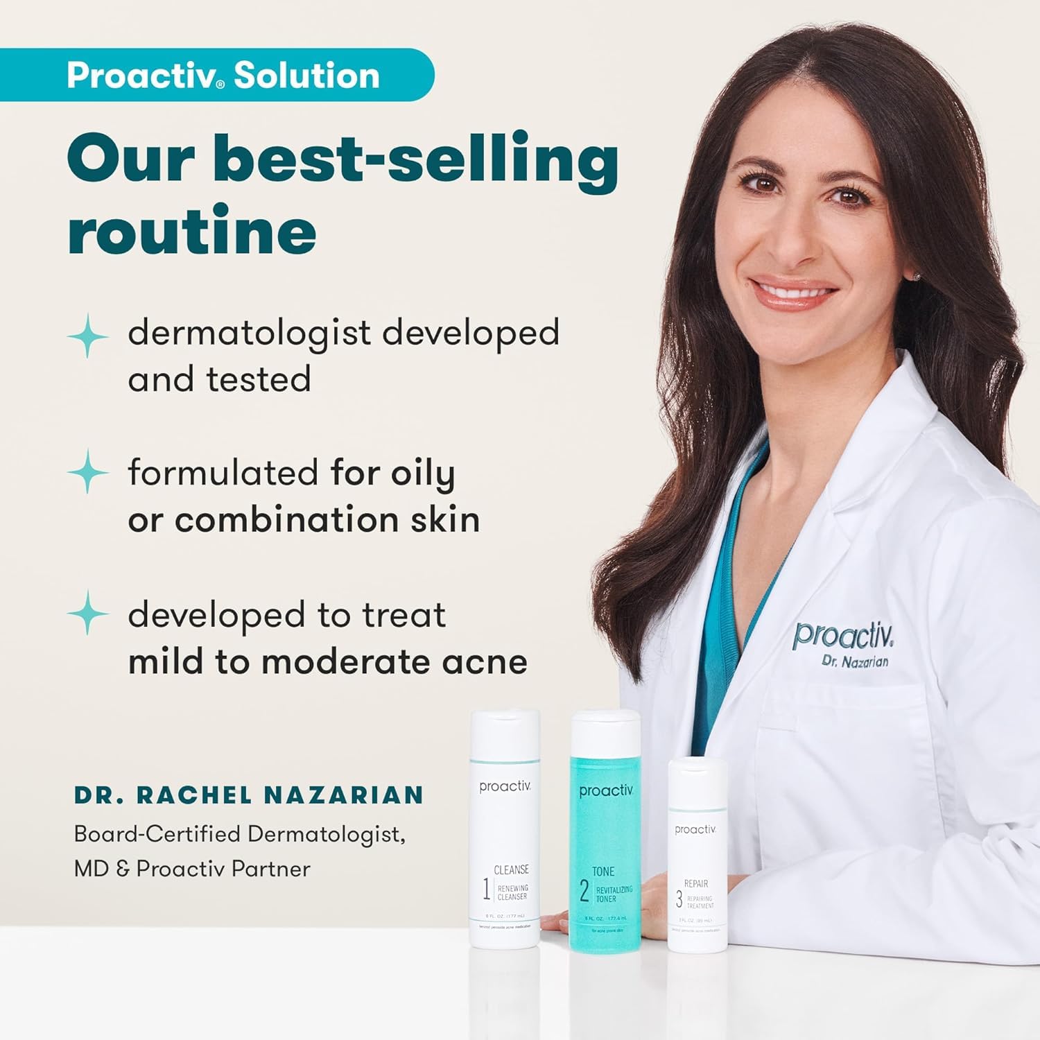 Foto 3 pulgar | Kit De Tratamiento Para El Acné Proactiv De 3 Pasos Con Parches Para Espinillas, 90 Días - Venta Internacional.