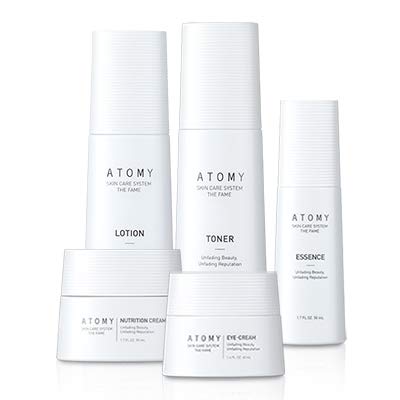 Set De Cuidado De La Piel Atomy The Fame Para Una Piel Luminosa Y Saludable - Venta Internacional.
