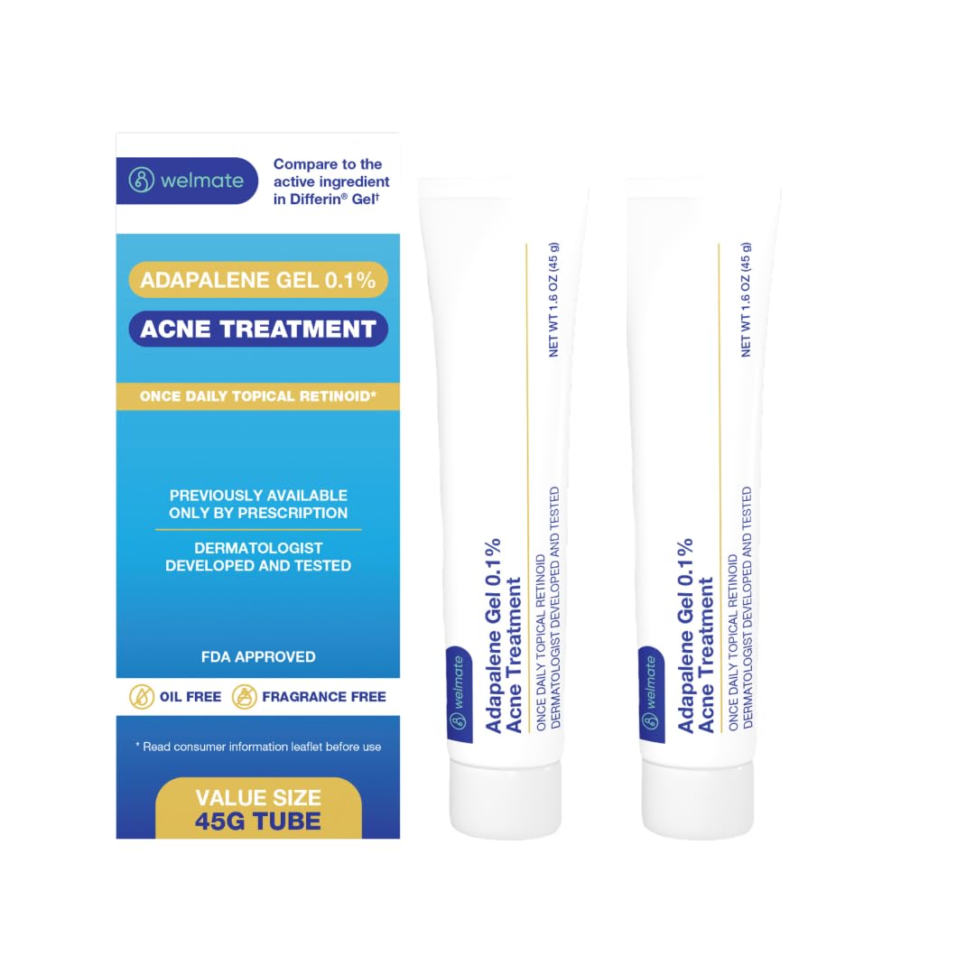 Foto 2 pulgar | Gel De Adapaleno Welmate Al 0,1% Aprobado Por La Fsa Hsa, 45 G, Paquete De 2 - Venta Internacional.