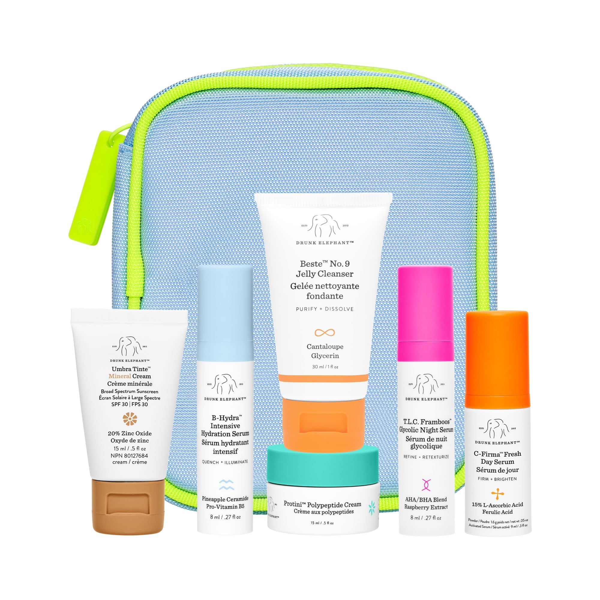 Foto 2 pulgar | Set De Cuidado De La Piel Drunk Elephant The Littles 7.0 Travel-friendly - Venta Internacional.