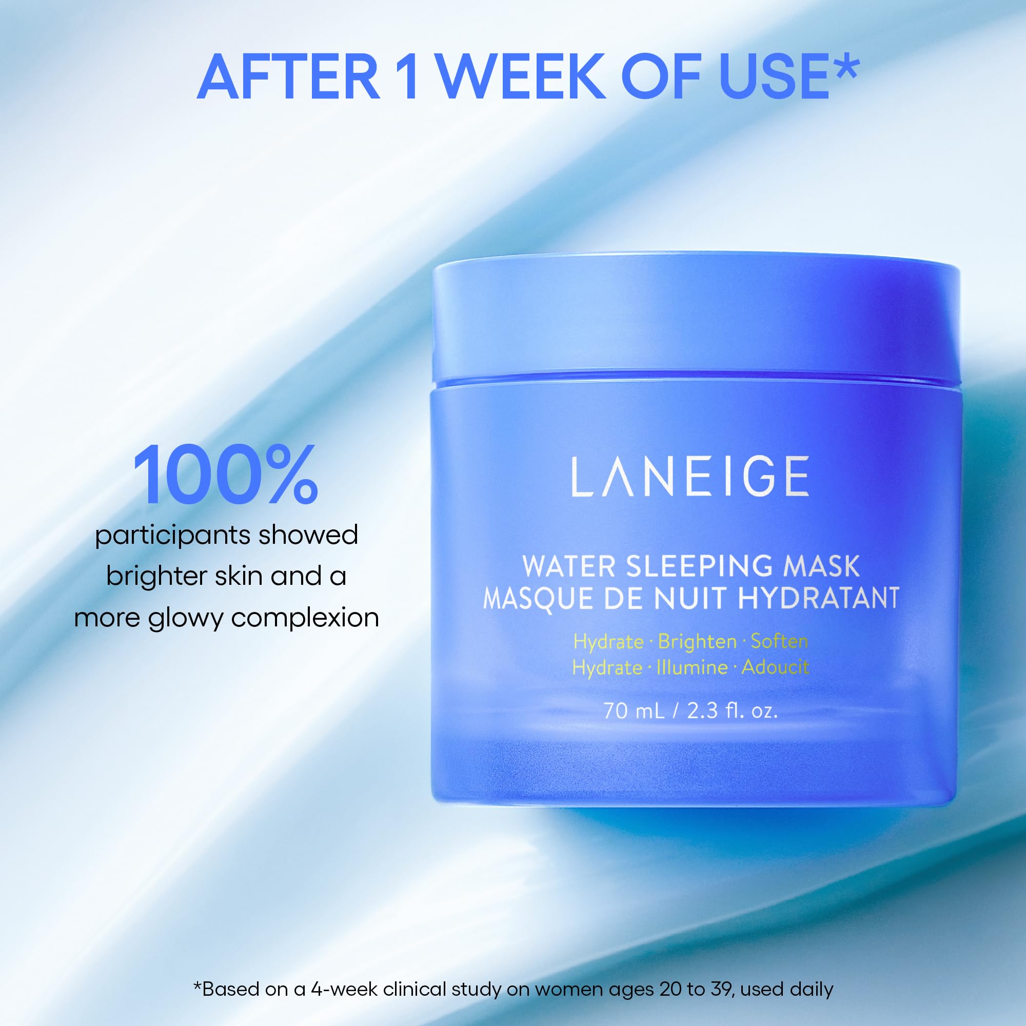 Foto 5 pulgar | Paquete De Máscara Para Dormir Para Labios Y Máscara Para Dormir Con Agua Laneige - Venta Internacional.