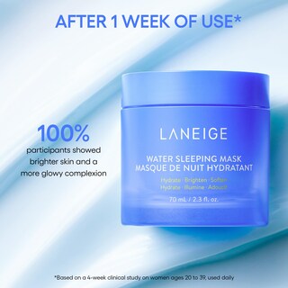 Foto 4 | Paquete De Máscara Para Dormir Para Labios Y Máscara Para Dormir Con Agua Laneige - Venta Internacional.