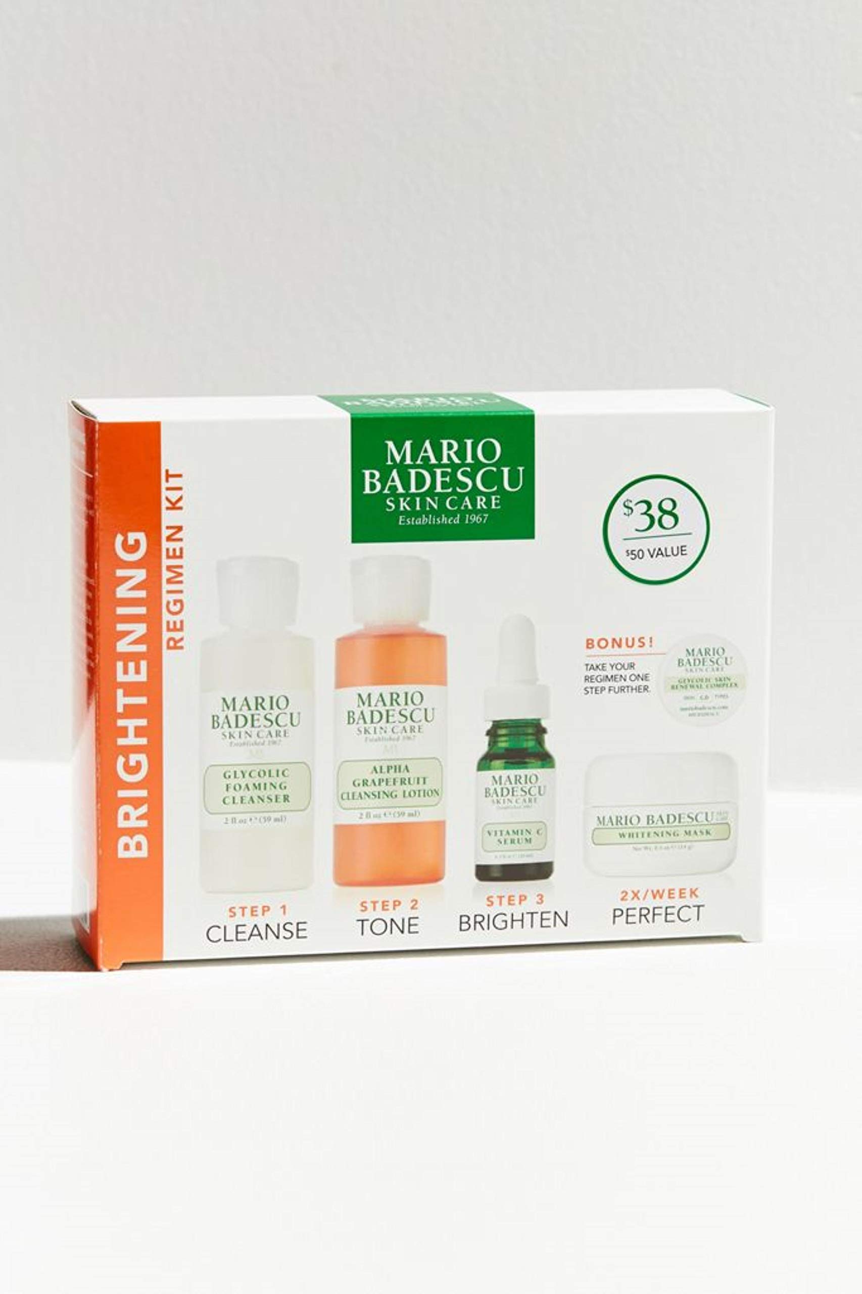 Foto 6 pulgar | Set De Cuidado De La Piel Mario Badescu The Brightening Kit 5 Piezas - Venta Internacional.