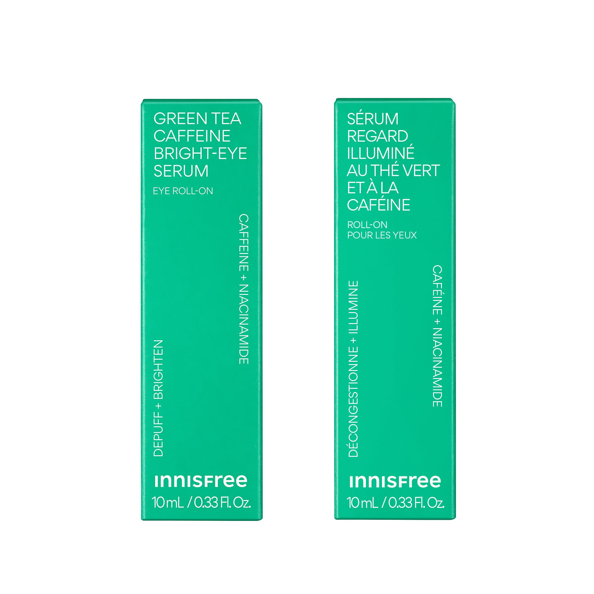Foto 8 pulgar | Set De Cuidado De La Piel Innisfree Green Tea Depuff, Sérum Hidratante Para Ojos Y Crema - Venta Internacional.