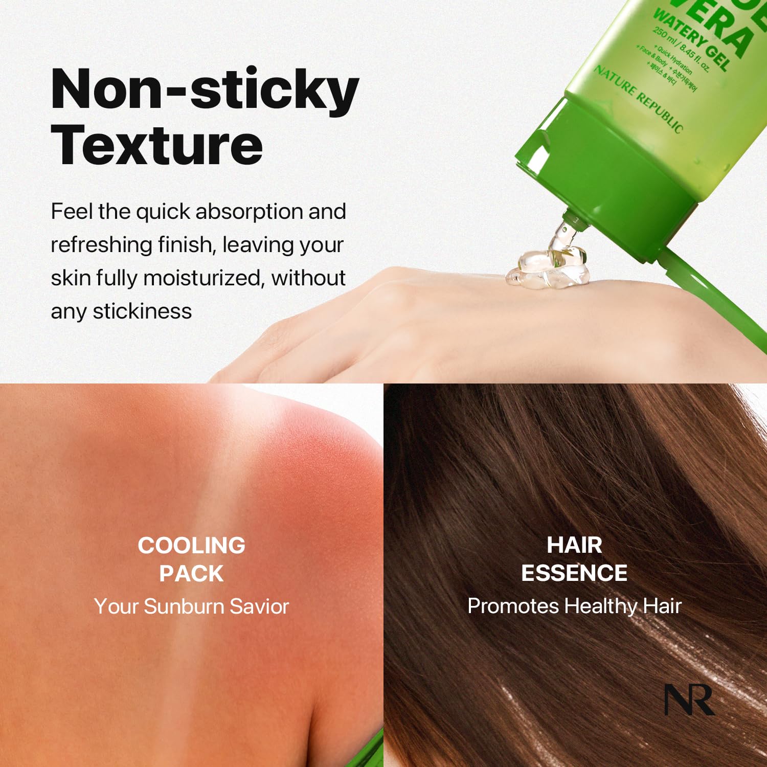 Foto 7 pulgar | Gel Calmante Nature Republic, Suave E Hidratante Con Aloe Vera Acuoso - Venta Internacional.
