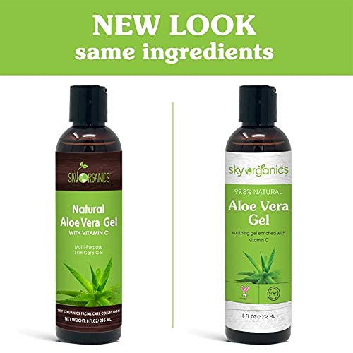 Foto 8 pulgar | Gel De Aloe Vera Sky Organics, 240 Ml, Paquete De 3 Unidades, Ultrahidratante - Venta Internacional.