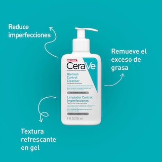 Foto 6 | Kit Limpieza Facial Cerave Gel Limpiador Espumoso + Control Imperfecciones 236ml Para Piel Grasa Mixta Y Acné