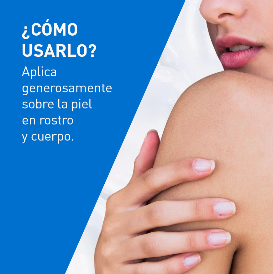 Foto 8 pulgar | Kit Cerave Limpieza E Hidratación Facial Y Corporal Con Ácido Hialurónico Y Ceramidas Para Piel Seca Y Sensible