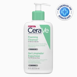 Foto 2 | Cerave Gel Limpiador Espumoso 236ml + Spray Facial Tonificante Ácido Hialurónico, Colágeno Y Arginina 60ml Pa