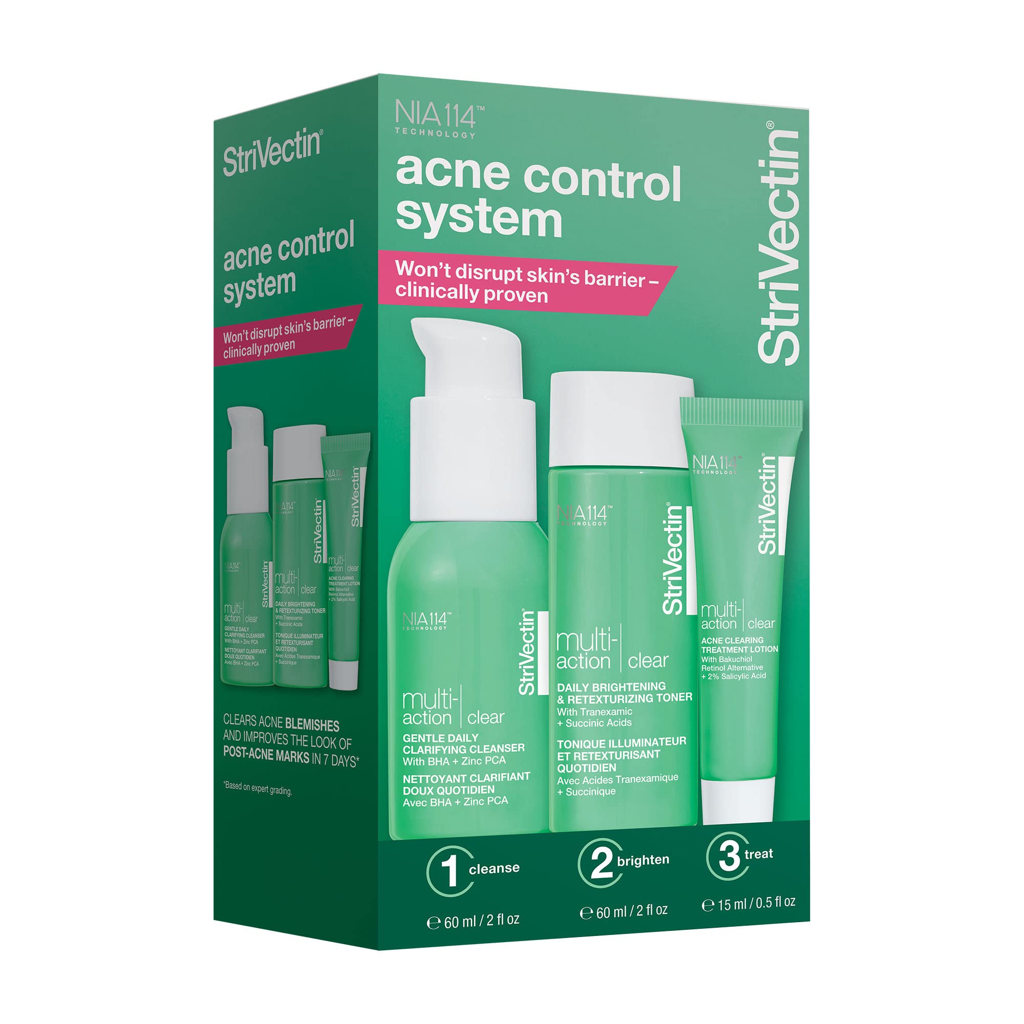 Foto 2 pulgar | Set de Control Tratamiento Acné Strivectin Multi-action Clear 30 Day - Venta Internacional