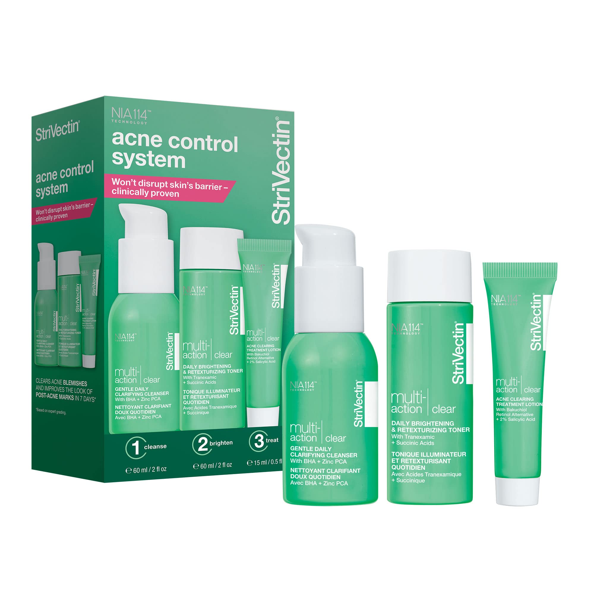 Foto 3 pulgar | Set de Control Tratamiento Acné Strivectin Multi-action Clear 30 Day - Venta Internacional