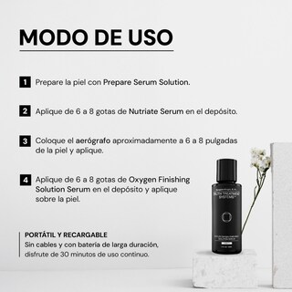 Foto 6 | Skincare Truth Infuze System Aerógrafo Color Negro + Kit Exfolia, Nutre Y Renueva