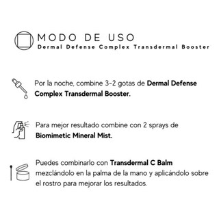 Foto 3 | Skincare Truth Limited Edition Dermal Defense Complex Transdermal Booster Color Negro 10 Ml