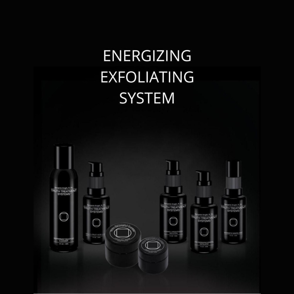 Foto 3 pulgar | Skincare Truth Energizing Exfoliating System Color Negro 7 En 1