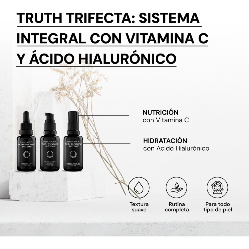 Foto 3 pulgar | Skincare Truth Trifecta Color Negro 30 Ml