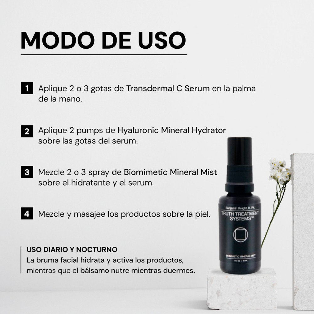 Foto 6 pulgar | Skincare Truth Trifecta Color Negro 30 Ml