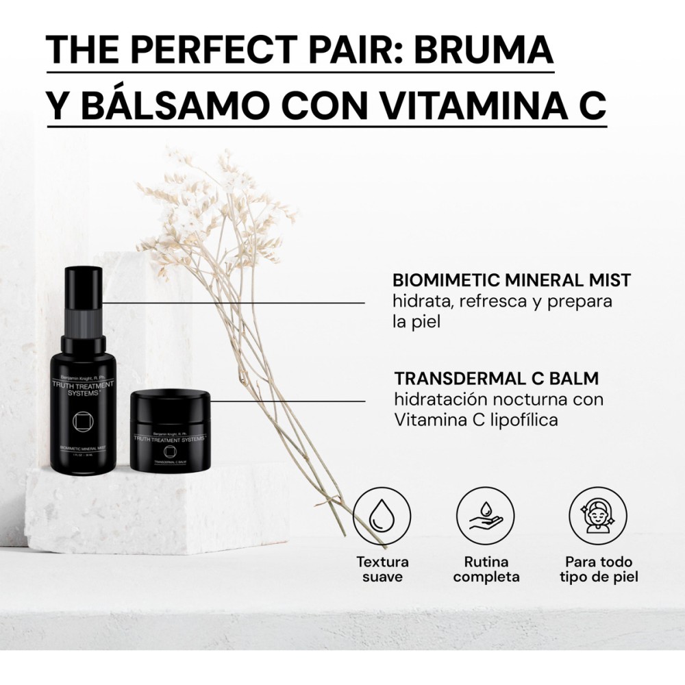 Foto 3 pulgar | Skincare Truth The Perfect Pair Color Negro 2 En 1