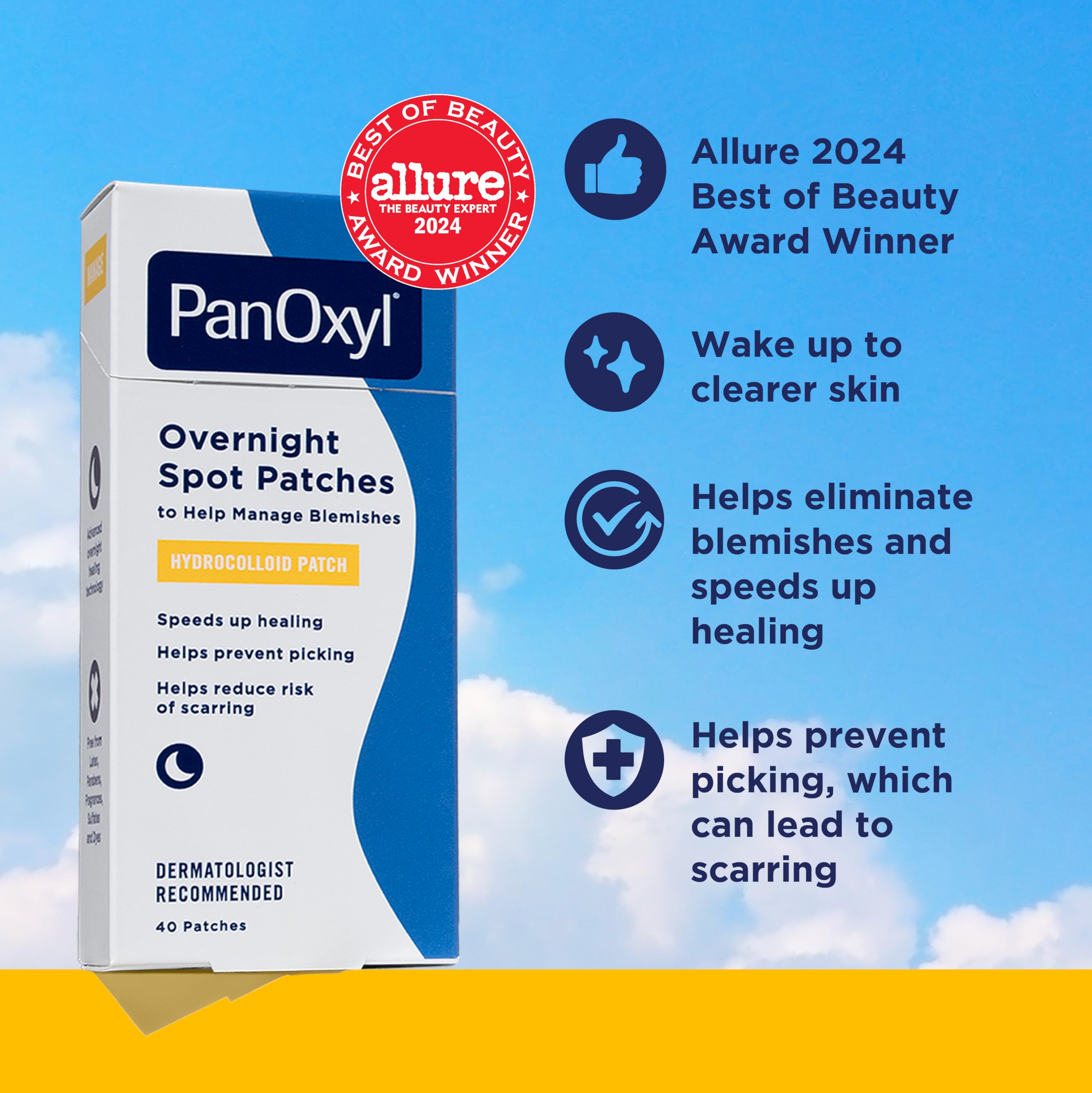 Foto 2 | Spot Patches Panoxyl Pm Overnight, 40 Unidades, Paquete De 1 - Venta Internacional.