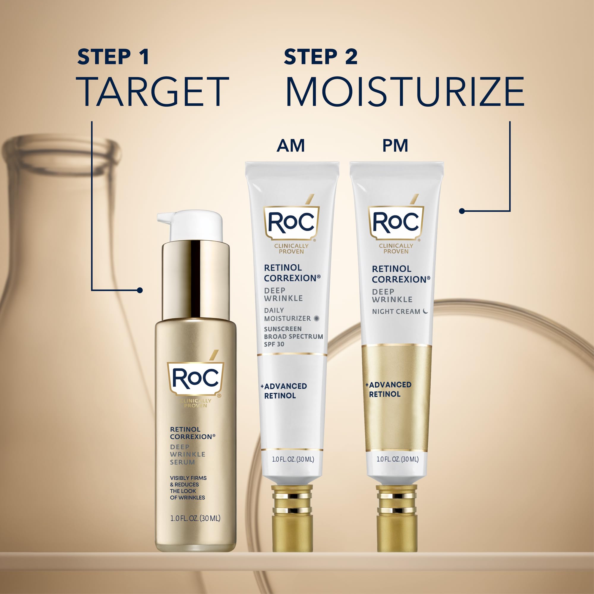 Foto 8 pulgar | Crema De Noche Roc Retinol Correxion Deep Arrugas Antiedad 30 Ml - Venta Internacional.