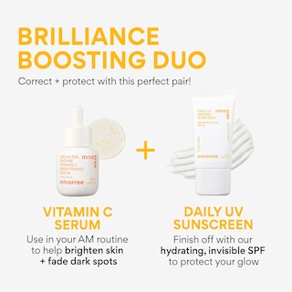 Foto 2 | Set De Cuidado De La Piel Innisfree Brighten + Protect Con Protector Solar Y Sérum - Venta Internacional.