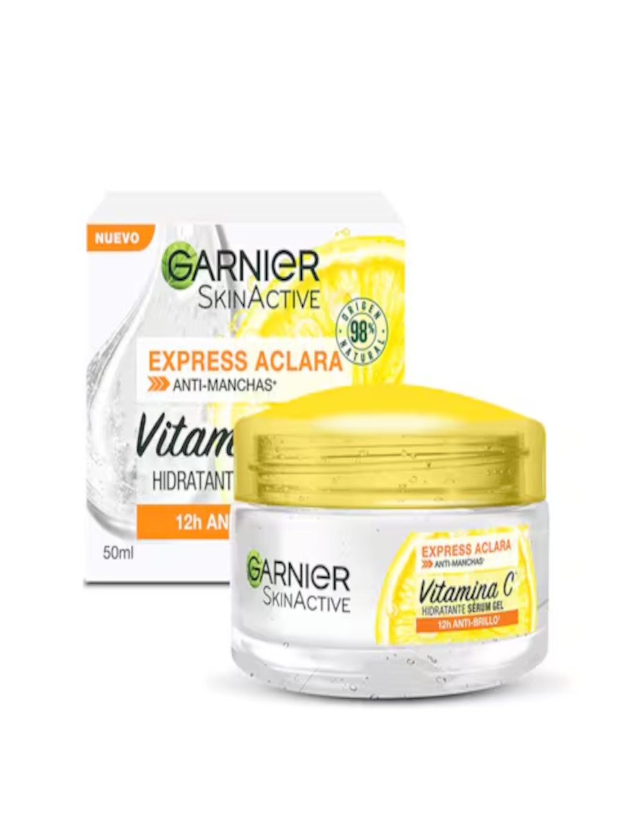 Foto 7 pulgar | Kit Garnier Express Aclara Vitamina + Termo De Agua De Regalo Güish