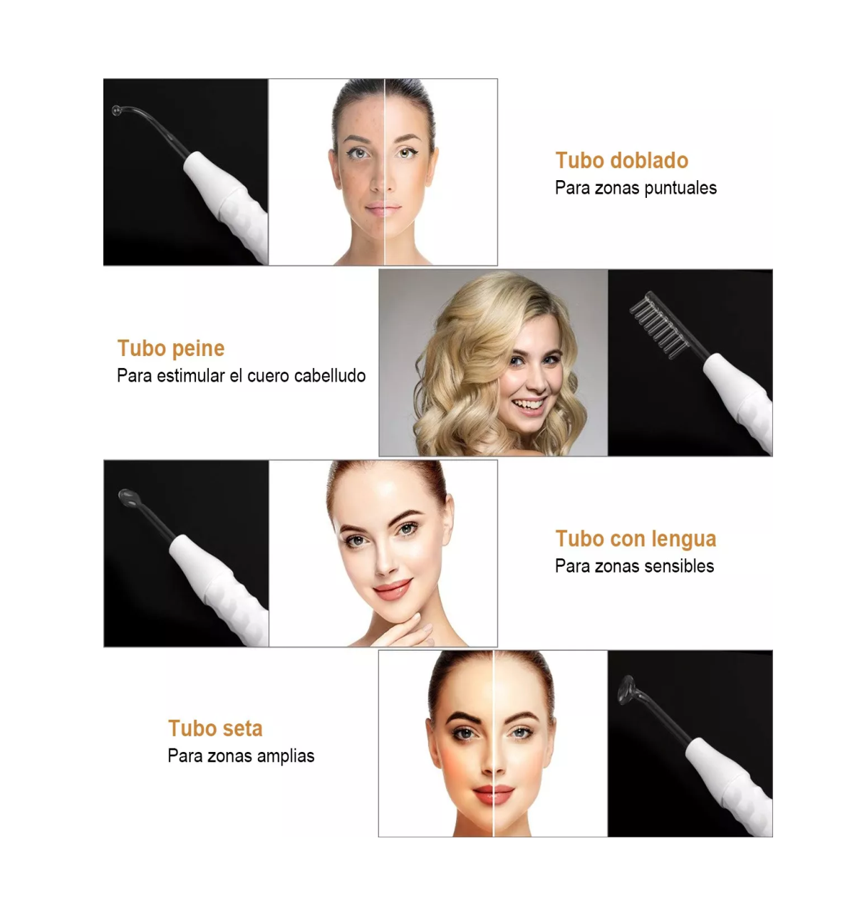 Foto 3 | Máquina Portátil Lab.g Terapia Piel Belleza Facial Alta Frecuencia Blanco