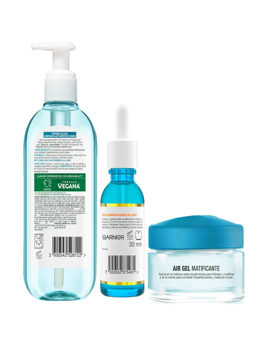 Foto 3 pulgar | Kit Antiacné Express Aclara Anti-imperfecciones + Termo Güish Gratis