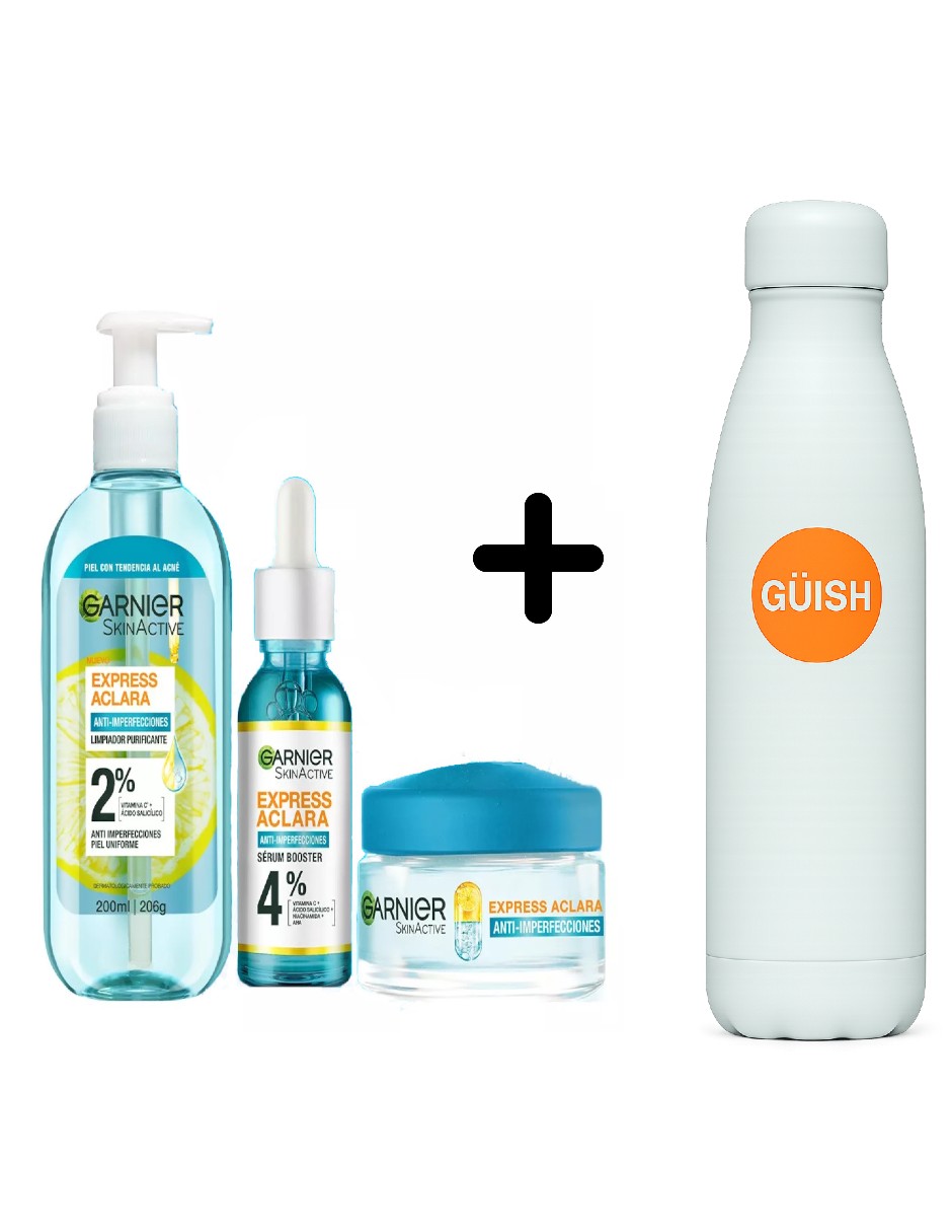Foto 4 pulgar | Kit Antiacné Express Aclara Anti-imperfecciones + Termo Güish Gratis