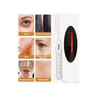 Foto 5 | Máquina Portátil Terapia Piel Belleza Facial Alta Frecuencia Belug Blanco