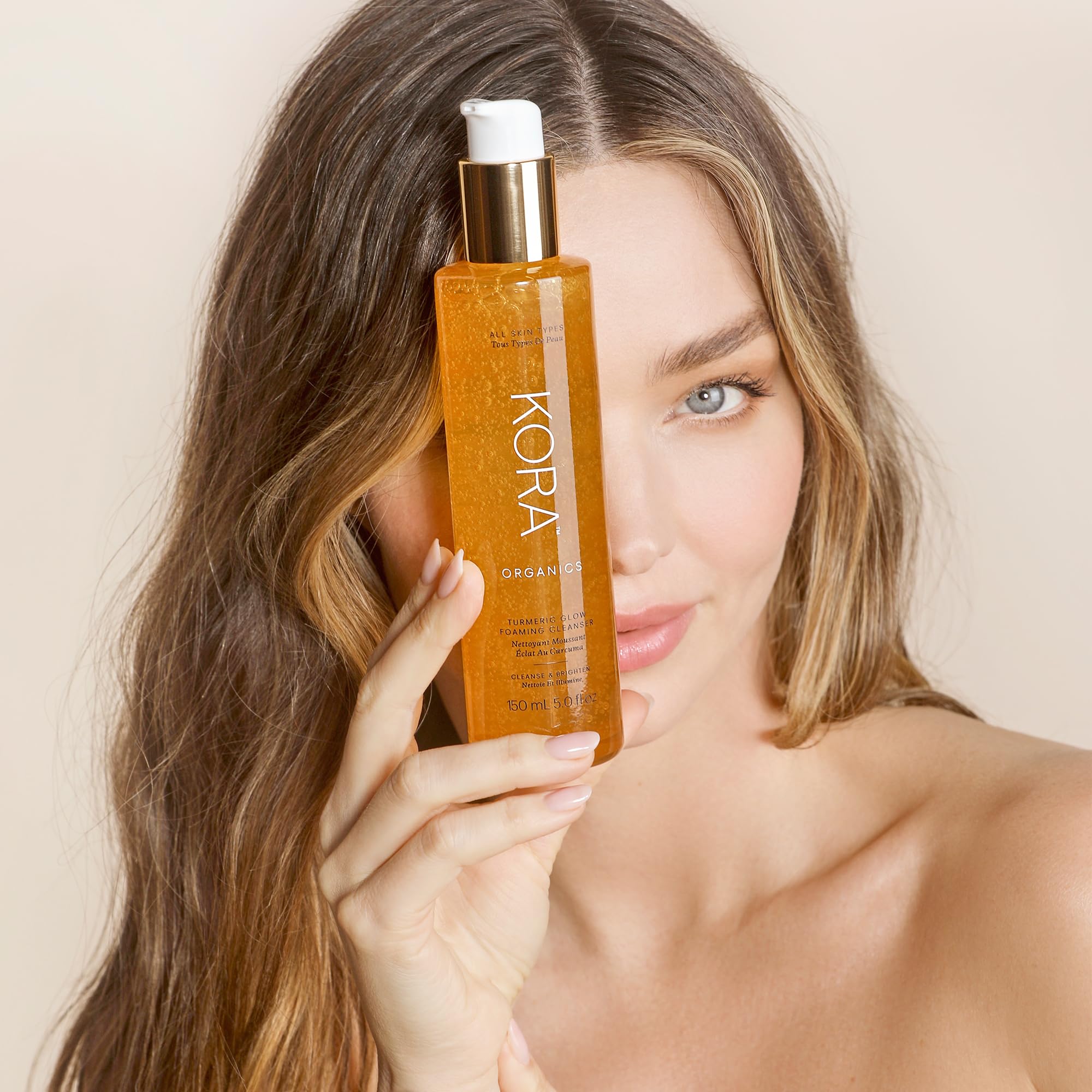 Foto 8 pulgar | Limpiador Kora Organics Turmeric Glow Foaming 150 Ml - Venta Internacional.