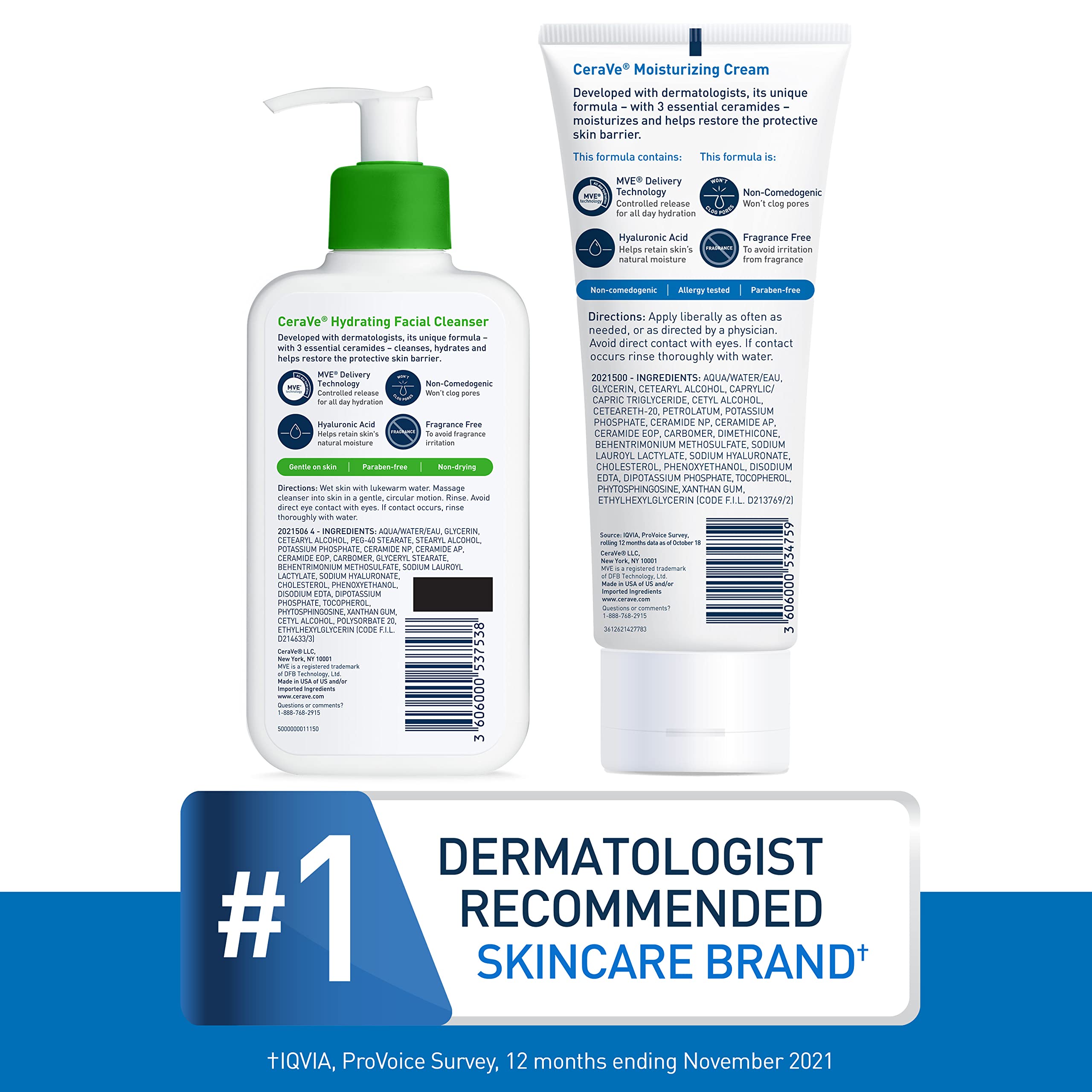 Foto 7 pulgar | Set Para El Cuidado De La Piel Cerave, Crema Hidratante Hidratante, 240 Ml, Y Limpiador - Venta Internacional.