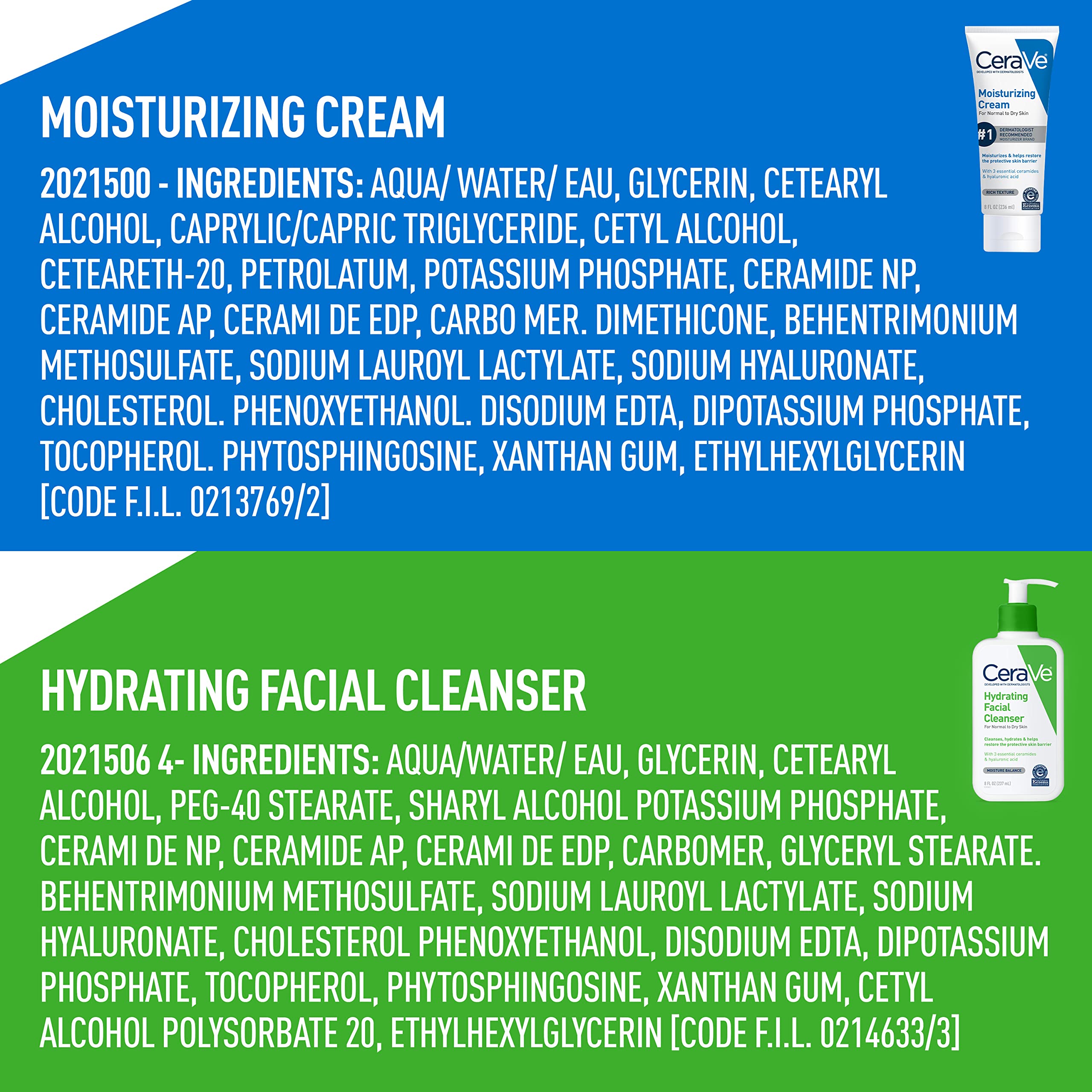 Foto 8 pulgar | Set Para El Cuidado De La Piel Cerave, Crema Hidratante Hidratante, 240 Ml, Y Limpiador - Venta Internacional.