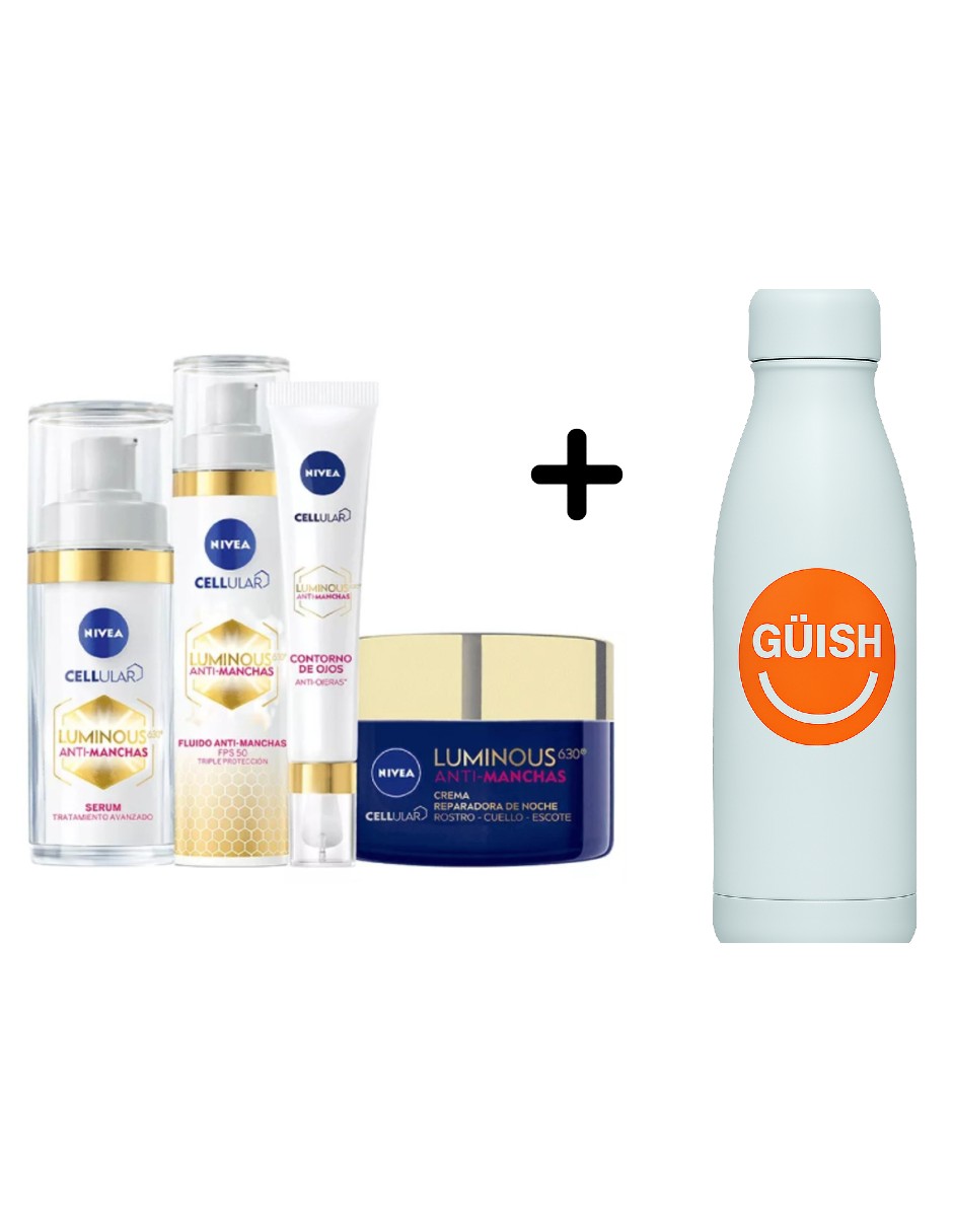 Foto 1 | Nivea Rutina Facial + Termo Güish Gratis