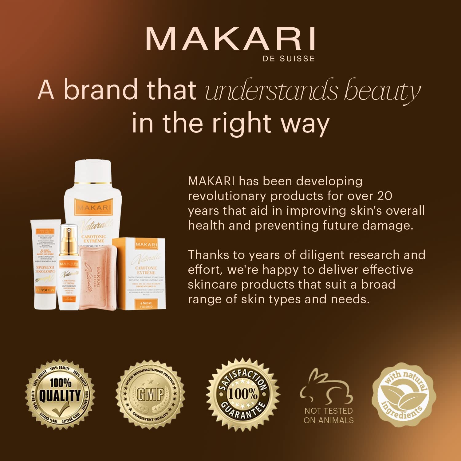 Foto 7 pulgar | Crema Facial Makari Naturalle Carotonic Extreme Glow Spf15 50 Ml - Venta Internacional.