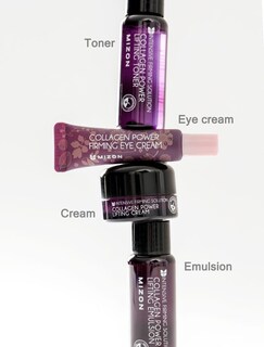 Foto 2 | Set De Cuidado De La Piel Mizon Collagen Mini Set: Tónico+emulsión+ojos+rostro - Venta Internacional.