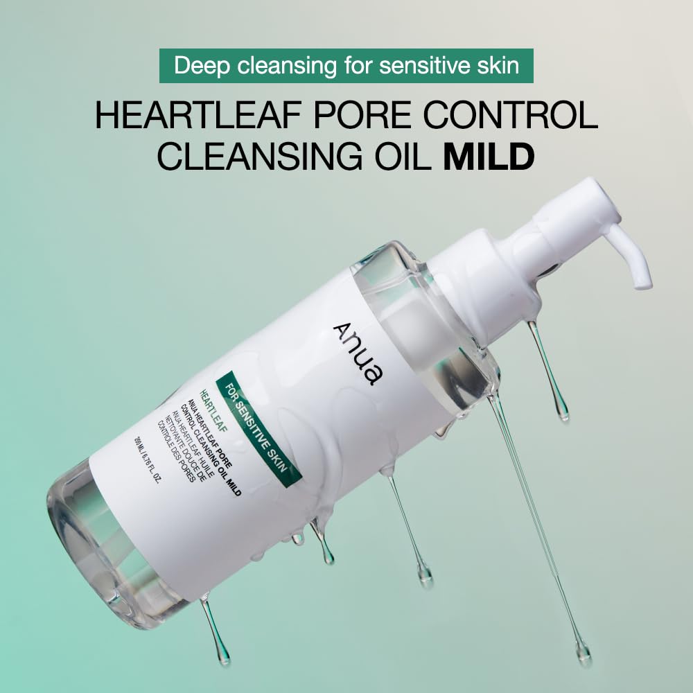 Foto 3 pulgar | Aceite Limpiador Anua Heartleaf Pore Control 200 Ml Para Pieles Sensibles - Venta Internacional.