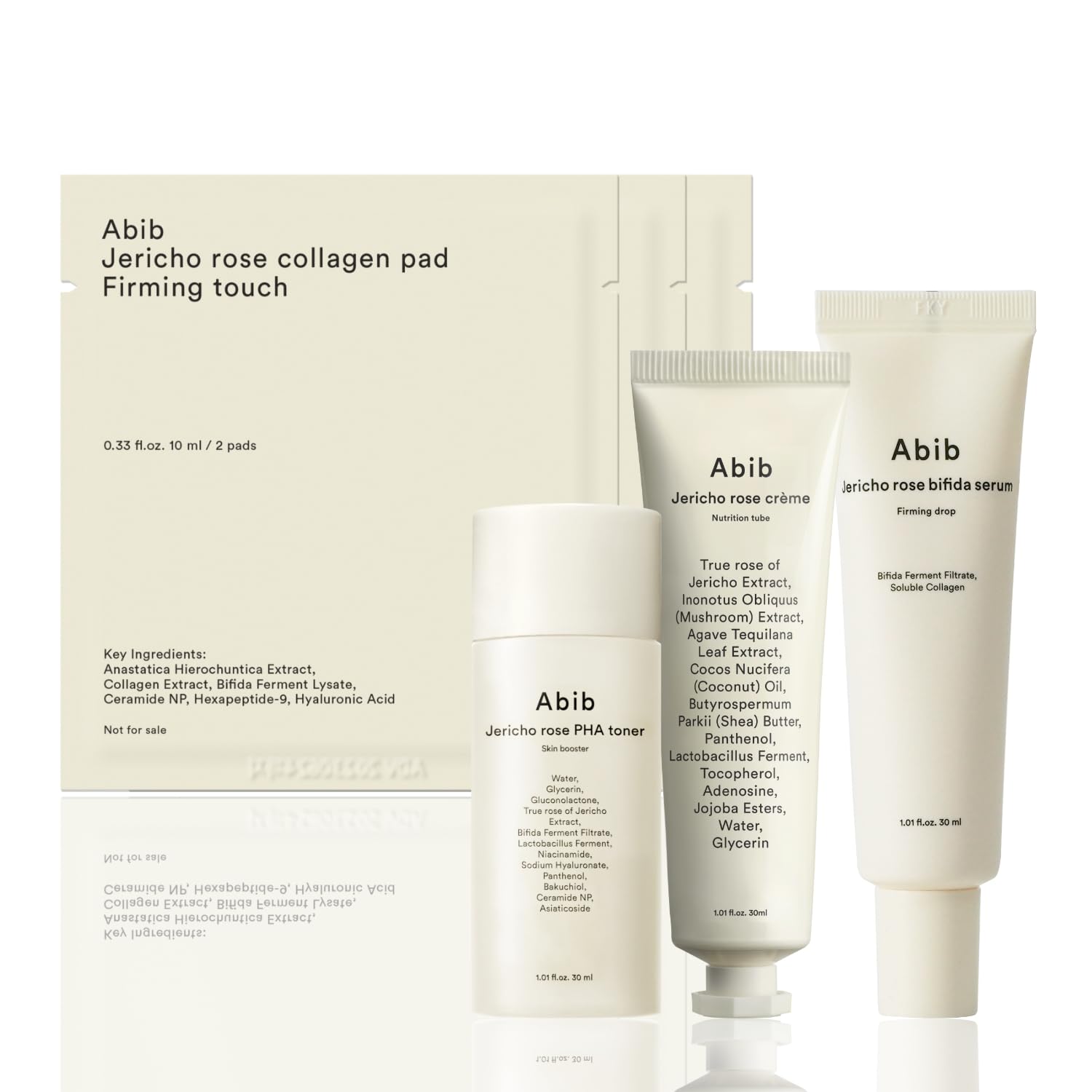 Foto 3 pulgar | Kit De Tratamiento Abib Jericho Rose Skincare Con Tónico, Crema Y Sérum - Venta Internacional.