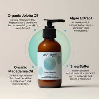 Foto 3 | Set Para El Cuidado De La Piel Mad Hippie Face Cream & Cream Cleanser - Venta Internacional.