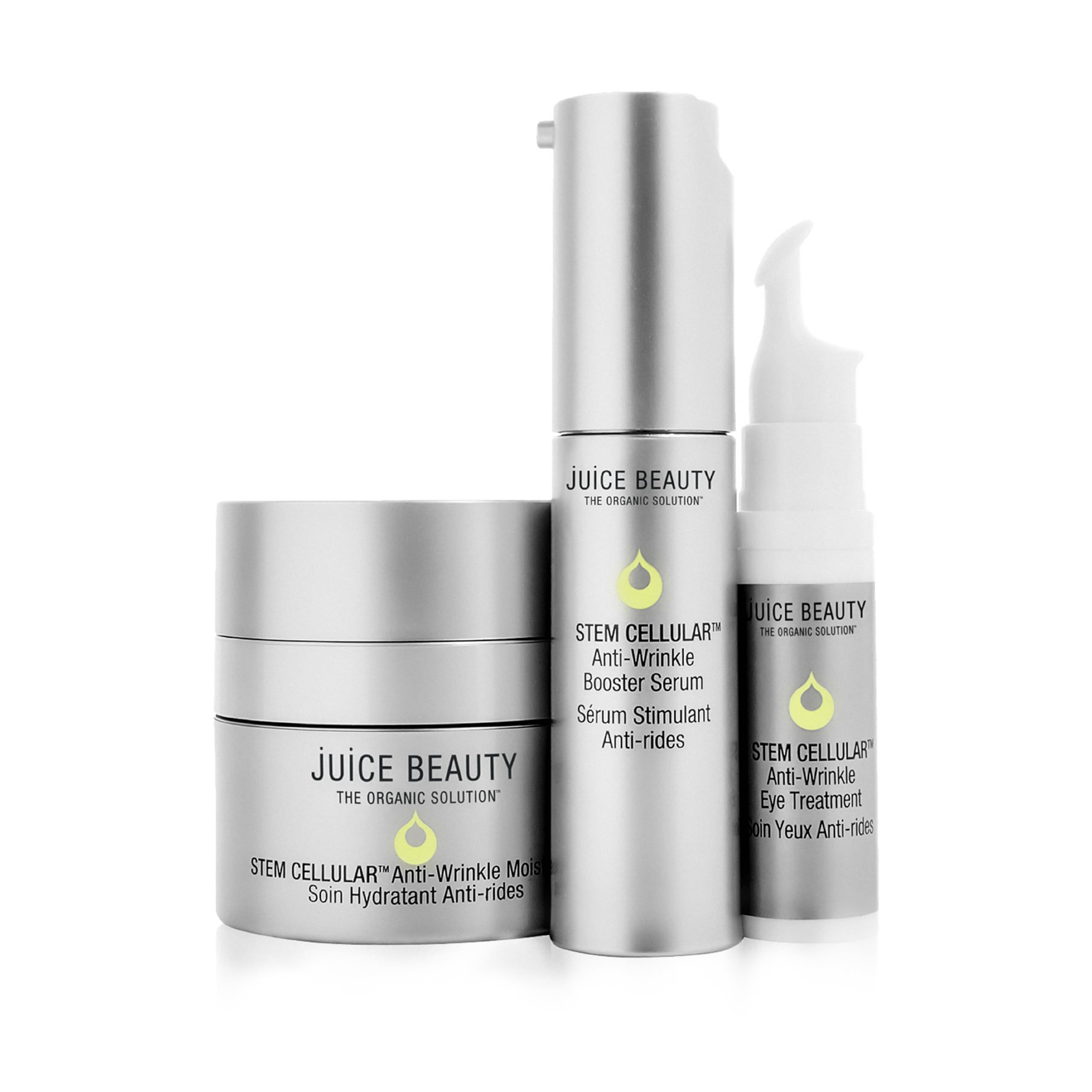 Kit Facial Antiarrugas Juice Beauty Stem Cellular, 3 Unidades - Venta Internacional.
