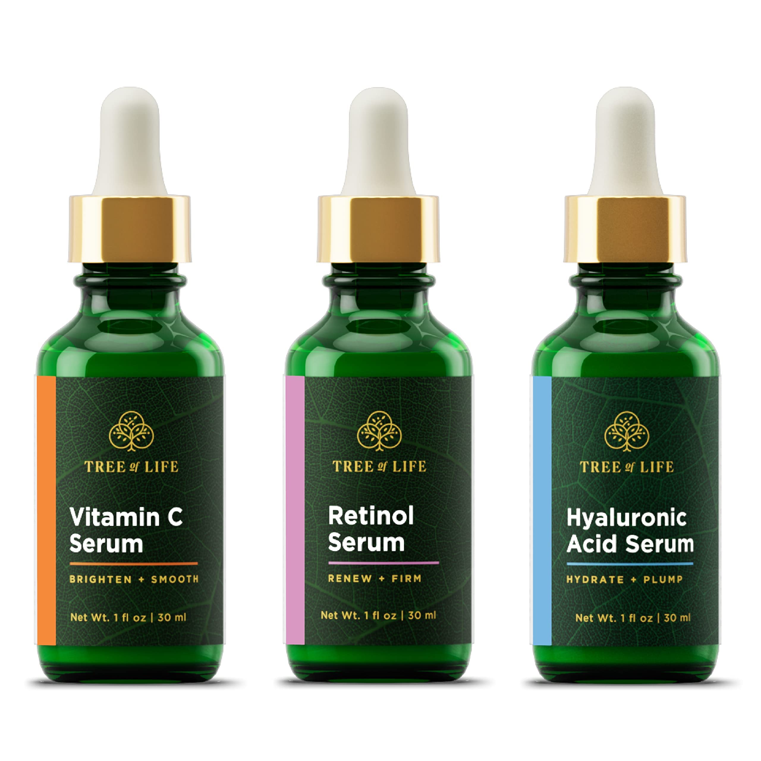 Foto 2 pulgar | Sérum Tree Of Life Con Vitamina C, Retinol Y Ácido Hialurónico 30 Ml X3 - Venta Internacional.