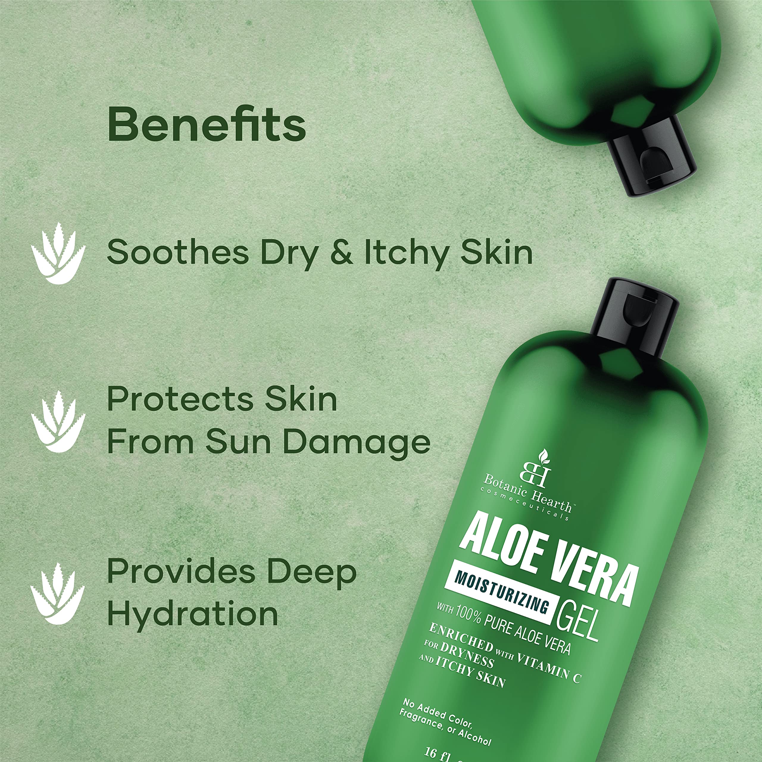 Foto 4 pulgar | Gel Líquido De Aloe Vera Botanic Soothing Hearth 473 Ml - Venta Internacional.