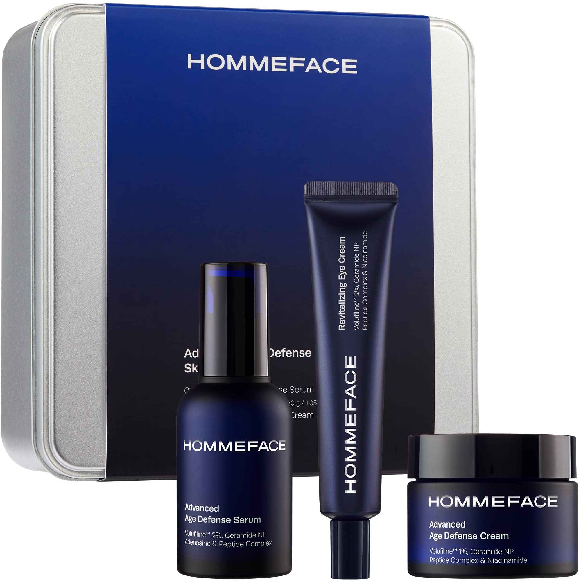 Foto 3 pulgar | Set De Cuidado De La Piel Hommeface Advanced Age Defense Para Hombre - Venta Internacional.